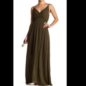 West Kei gauze maxi dress